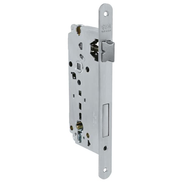 AGB Замок Sicurezza PZ18/85/50, матовий хром — офіційне фото AGB (sicurezza)