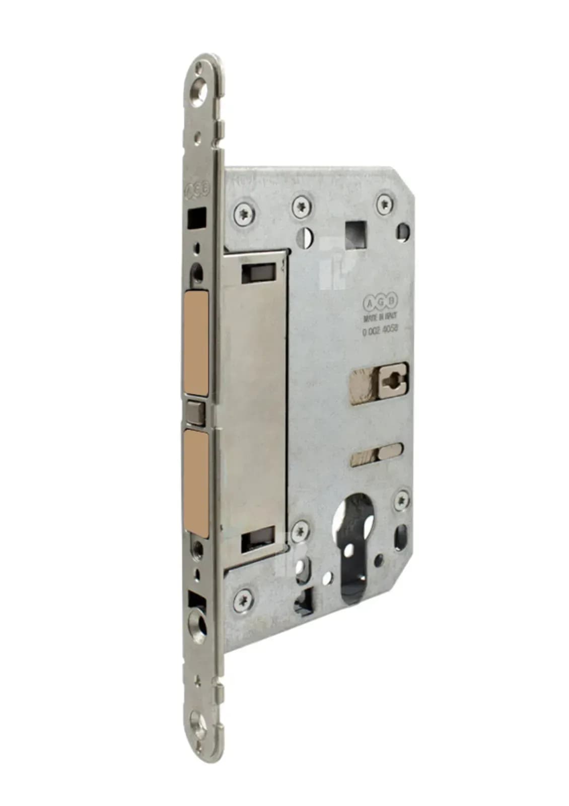 AGB Замок "Touch & Close" PZ ,18*196мм, магнітний, світла бронза