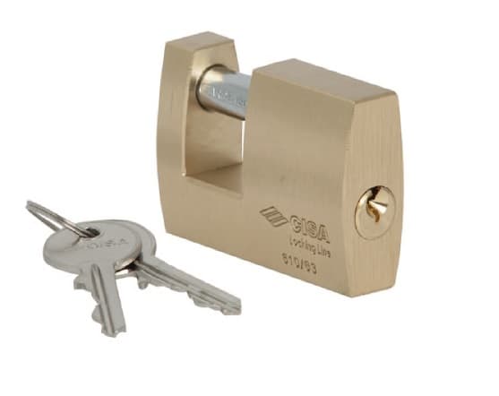 Замок навісний прямокутний CISA Locking Line 63 мм