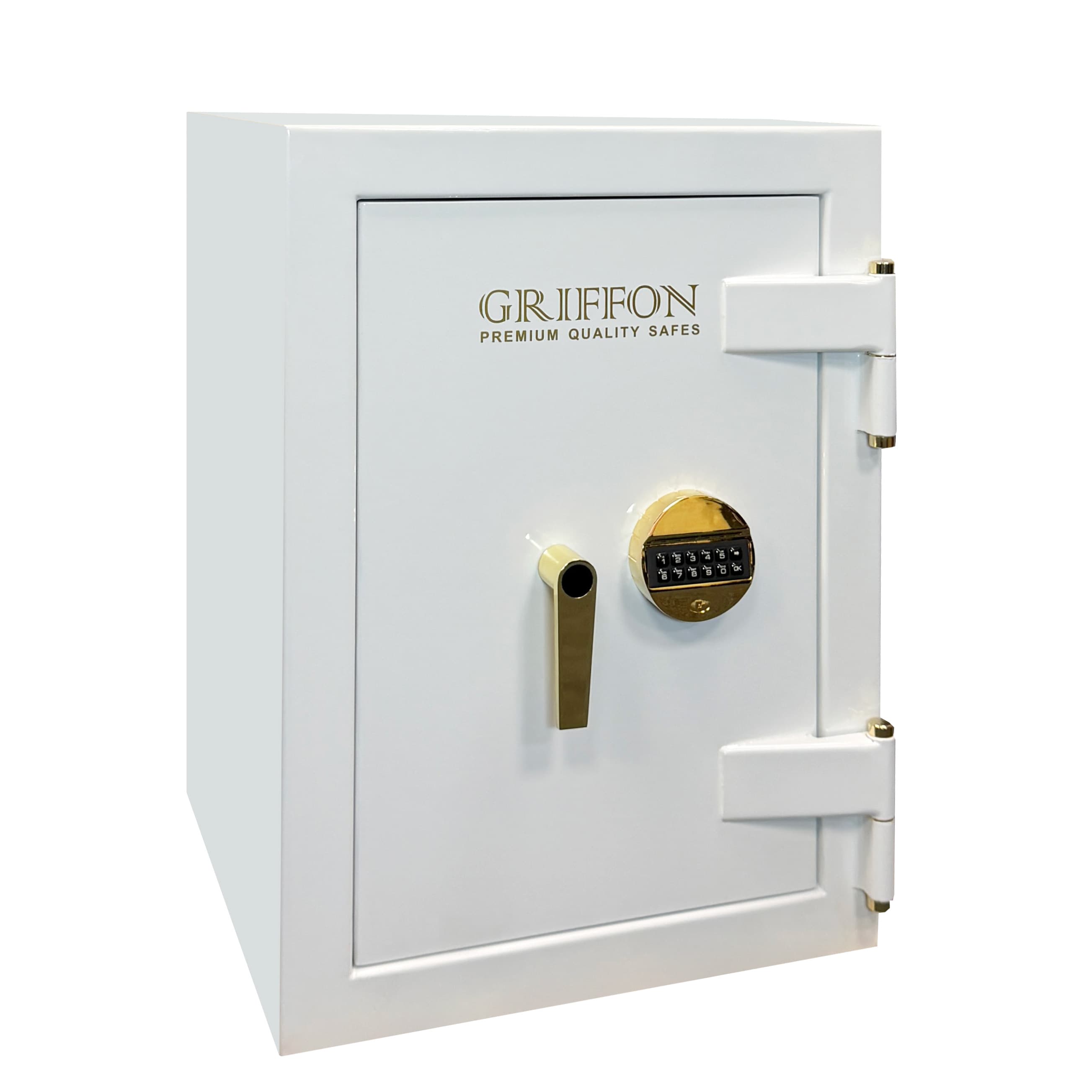 Сейф вогнезламостійкий GRIFFON CLE II.68.E WHITE GOLD