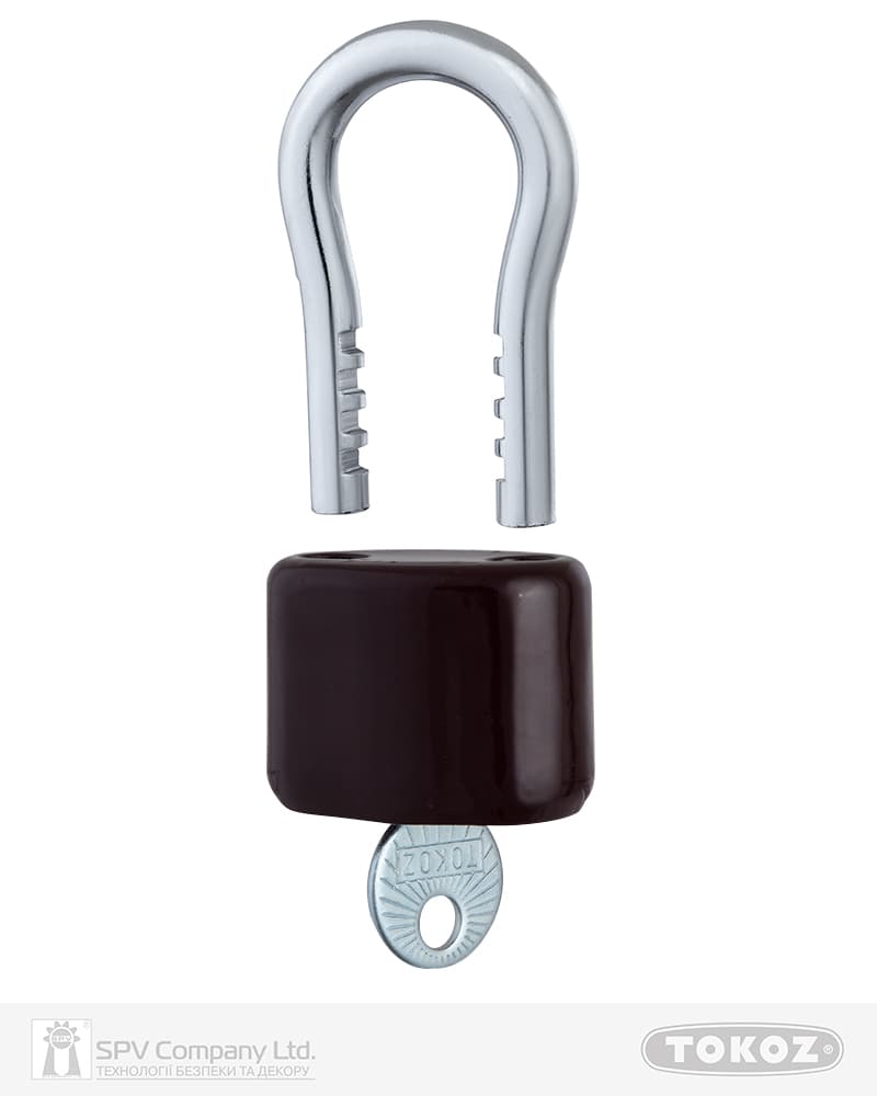 TOKOZ — Замок навісний TOKOZ 112/50 O/K R_shackle 32мм 9мм