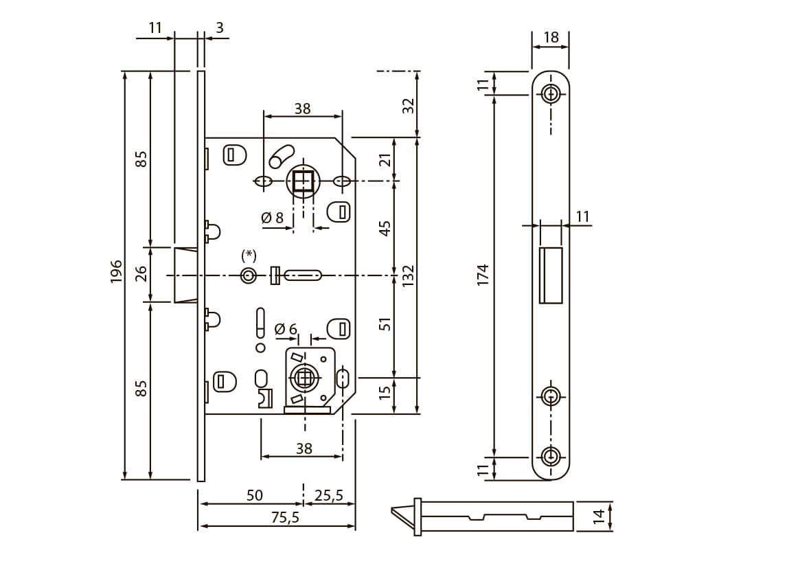 SIBA Механізм безшумний WC SB9650 (Evolution), нікель матовий SN — фото 2