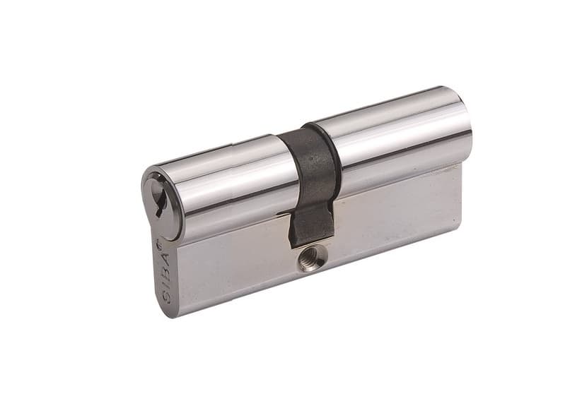 SIBA Циліндр 62 мм (31х31) кл-кл 3 кл. хром 12162/CKА ALU — фото 3