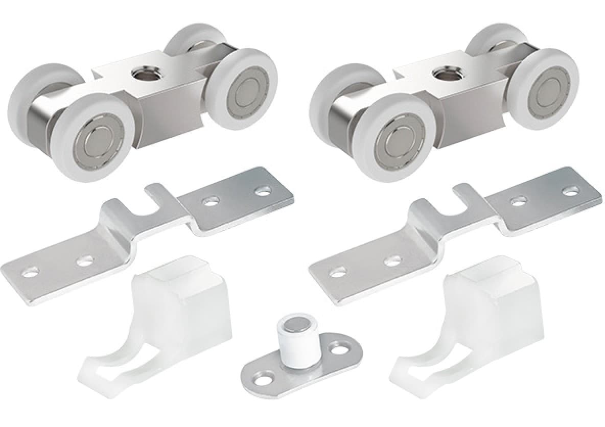 Комплект роликів для розсувних дверей SoftLine до 45 кг