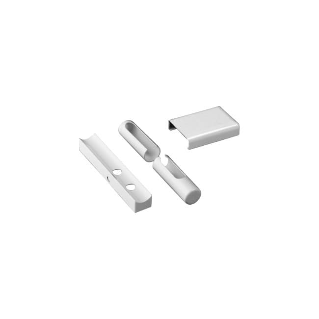 AGB Набір ковпачків Cartesio, пластик, білий