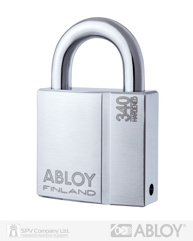 Замок навісний ABLOY PL340 PROTEC NA77FF 2KEY PRO_N NR_shackle 25мм 10мм BOX