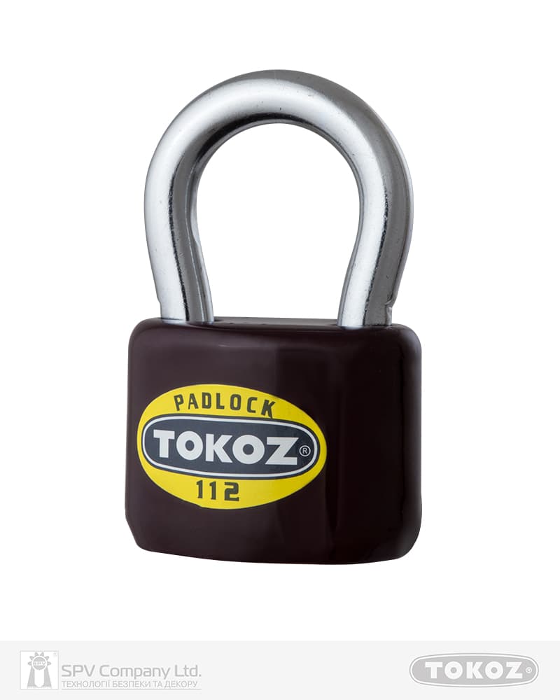 Замок навісний TOKOZ 112/50 3KEY TK1_M R_shackle 32мм 9мм