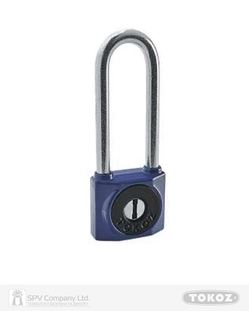 Замок навісний TOKOZ 820/30 2KEY NR_shackle 76,4мм 5,6мм