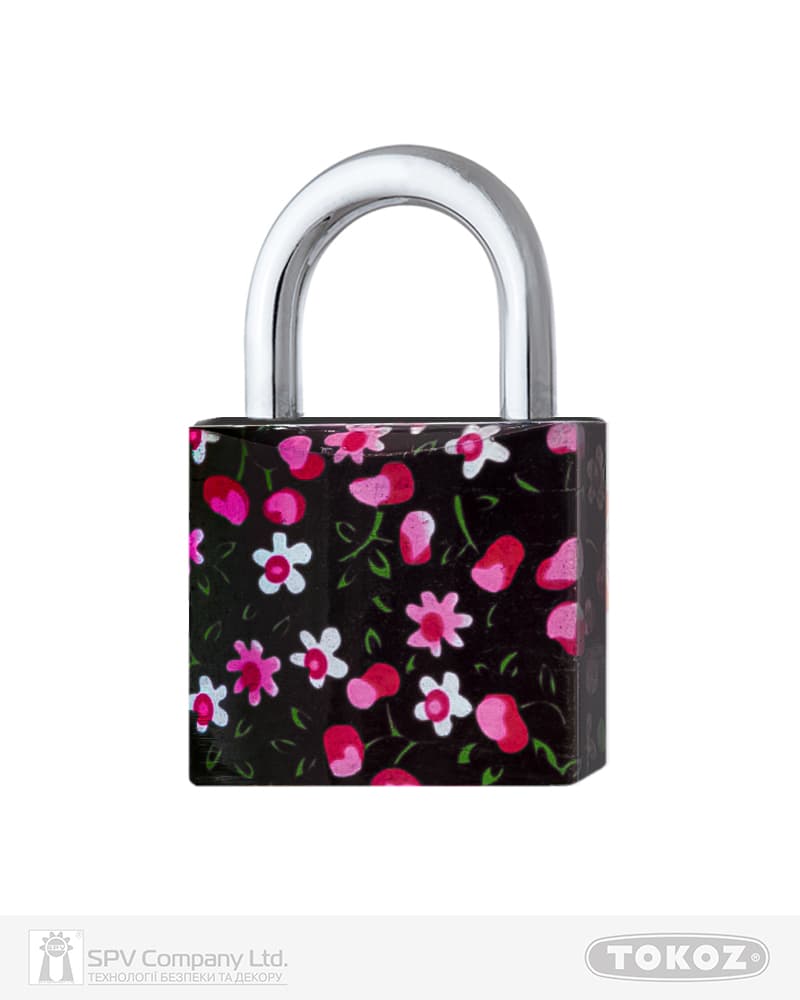 Замок навісний TOKOZ CHERRY_40 3KEY TK1_M NR_shackle 22мм 6,2мм