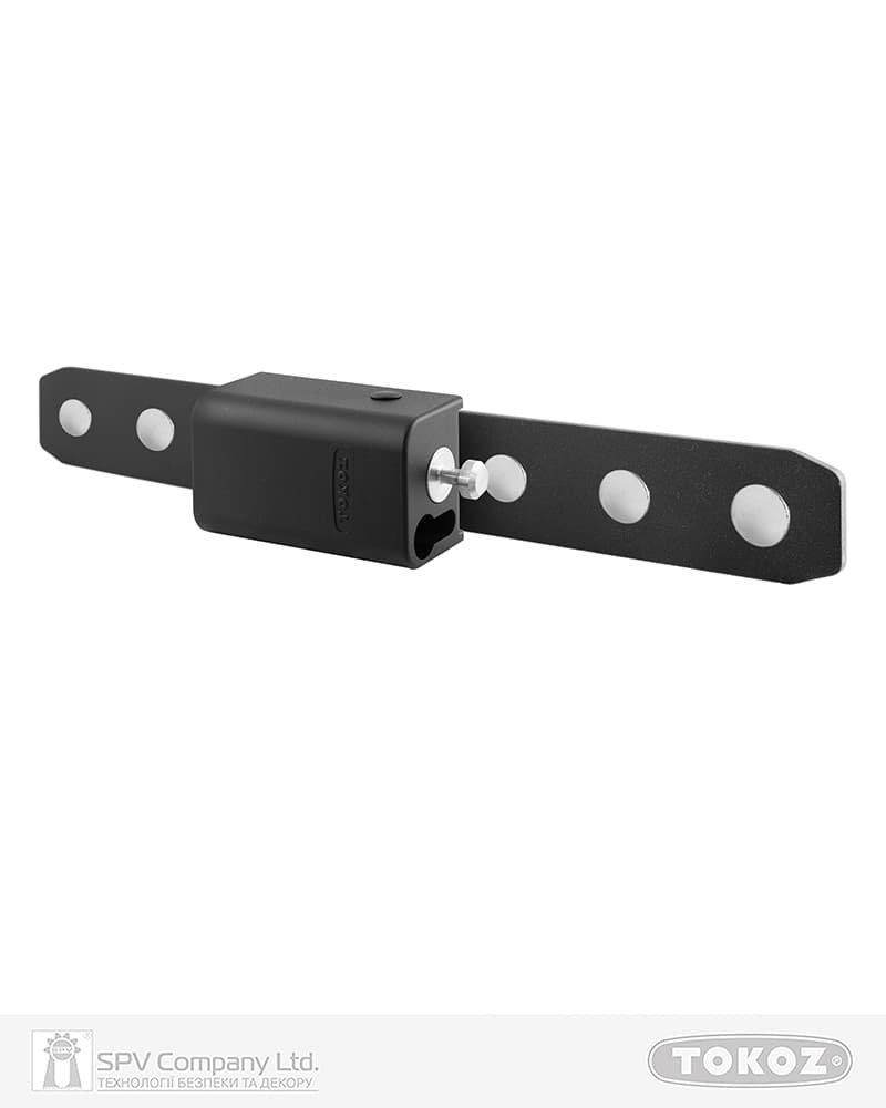 Замок навісний TOKOZ X SAFETY BOX I w/o keys SLID_shackle 13мм BOX