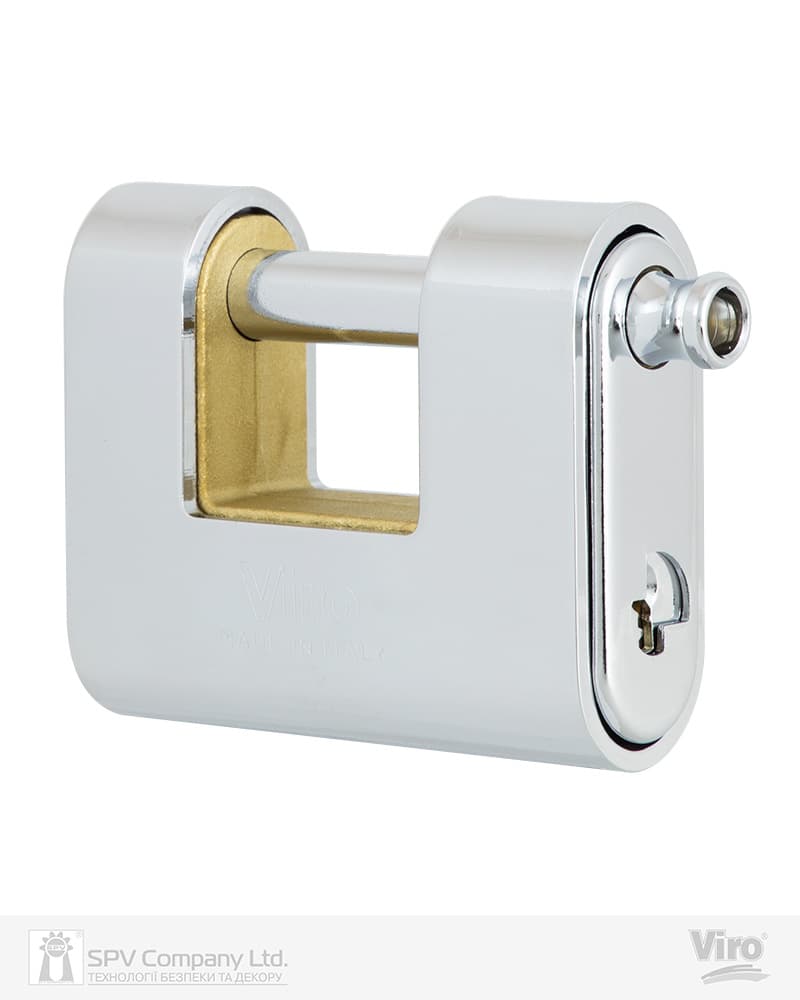 Замок навісний VIRO PANZER 4115 3KEY 10мм SLID_shackle 10мм BOX
