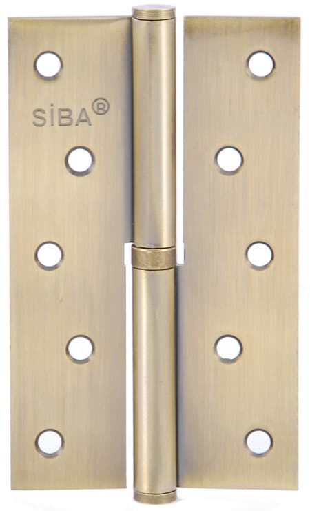SIBA Завіса сталева 125 мм 1BB антична бронза АB, права — фото 1