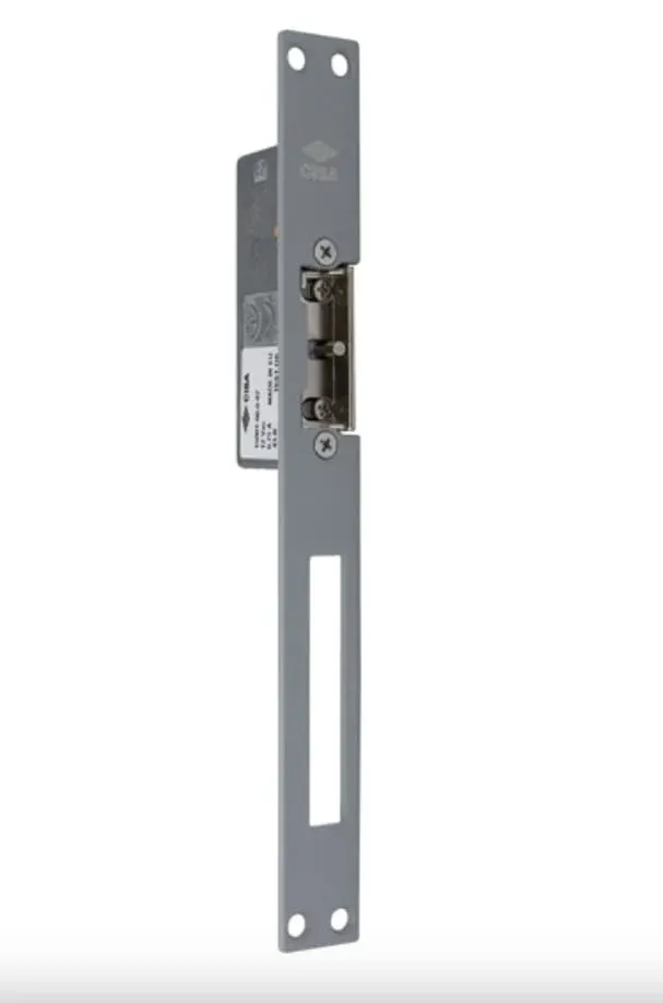 Електрозащіпка CISA 1.15001.00.0.07 з відповідною планкою, 12 V
