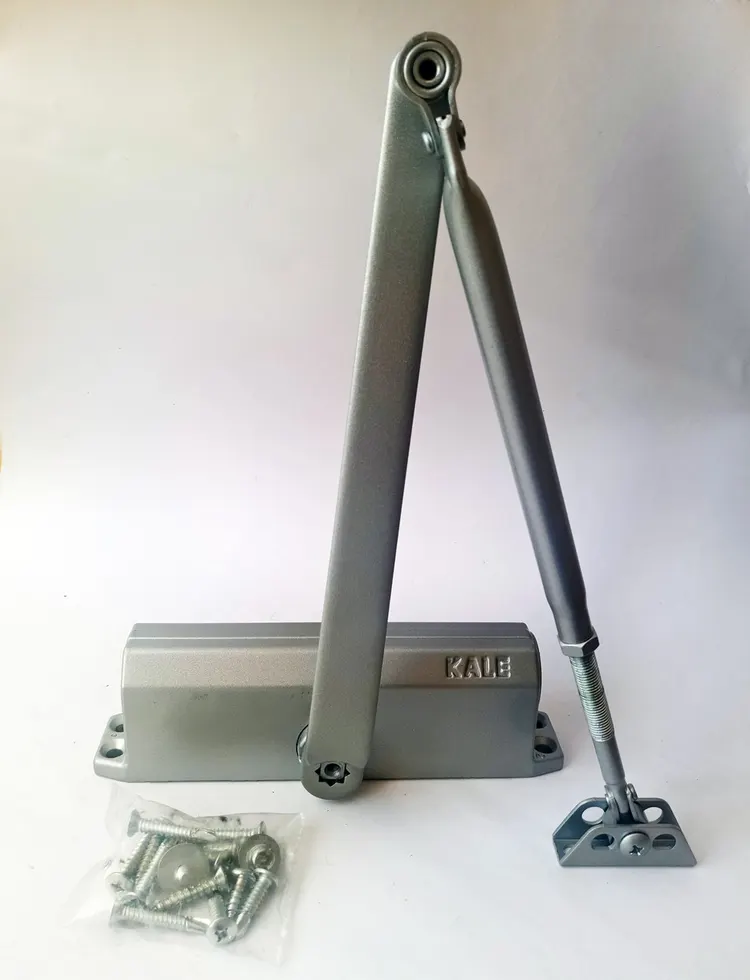 Дотягувач накладний Kale, 1050×2400 мм (60–85 кг), срібло