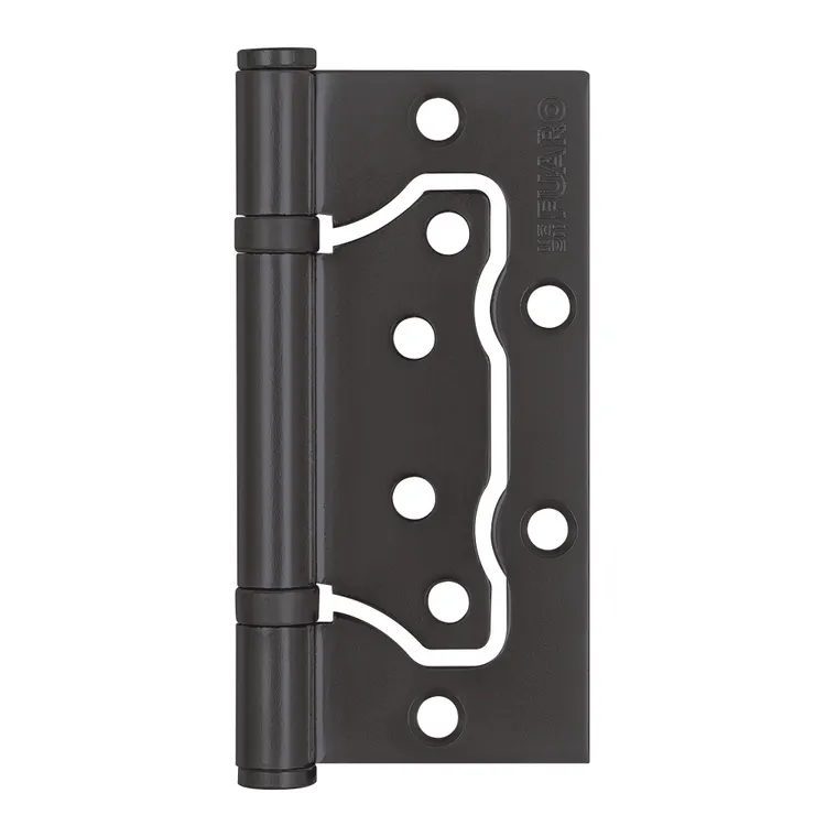 FUARO завіса накладна 500-2BB 100x2,5 графіт