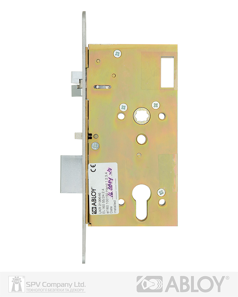 Замок механічний ABLOY врізний EL 160 1 Locking BS55мм 72мм 8х9мм PANIC FUNCTION EI — фото 3