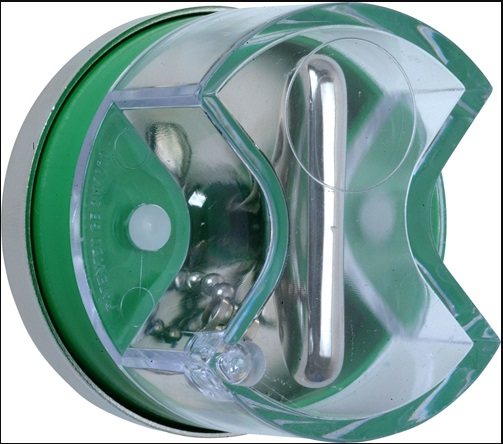 Кнопка виходу ABLOY 6168 CR кріплення наскрізь, щиток зовні