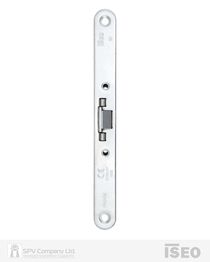 Замок ISEO врізний 214120654 1 Locking BS65мм 72мм 9x9мм Zinc PANIC FUNCTION D/E — фото 4