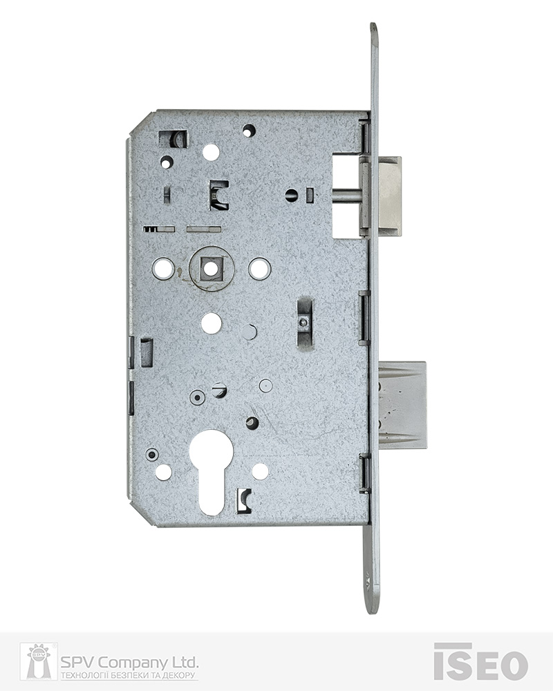 Замок ISEO врізний 2DB1116514.4 1 Locking BS65мм 72мм 9x9мм Zinc RIGHT відкривання назовн, PANIC FUNCTION B — фото 4
