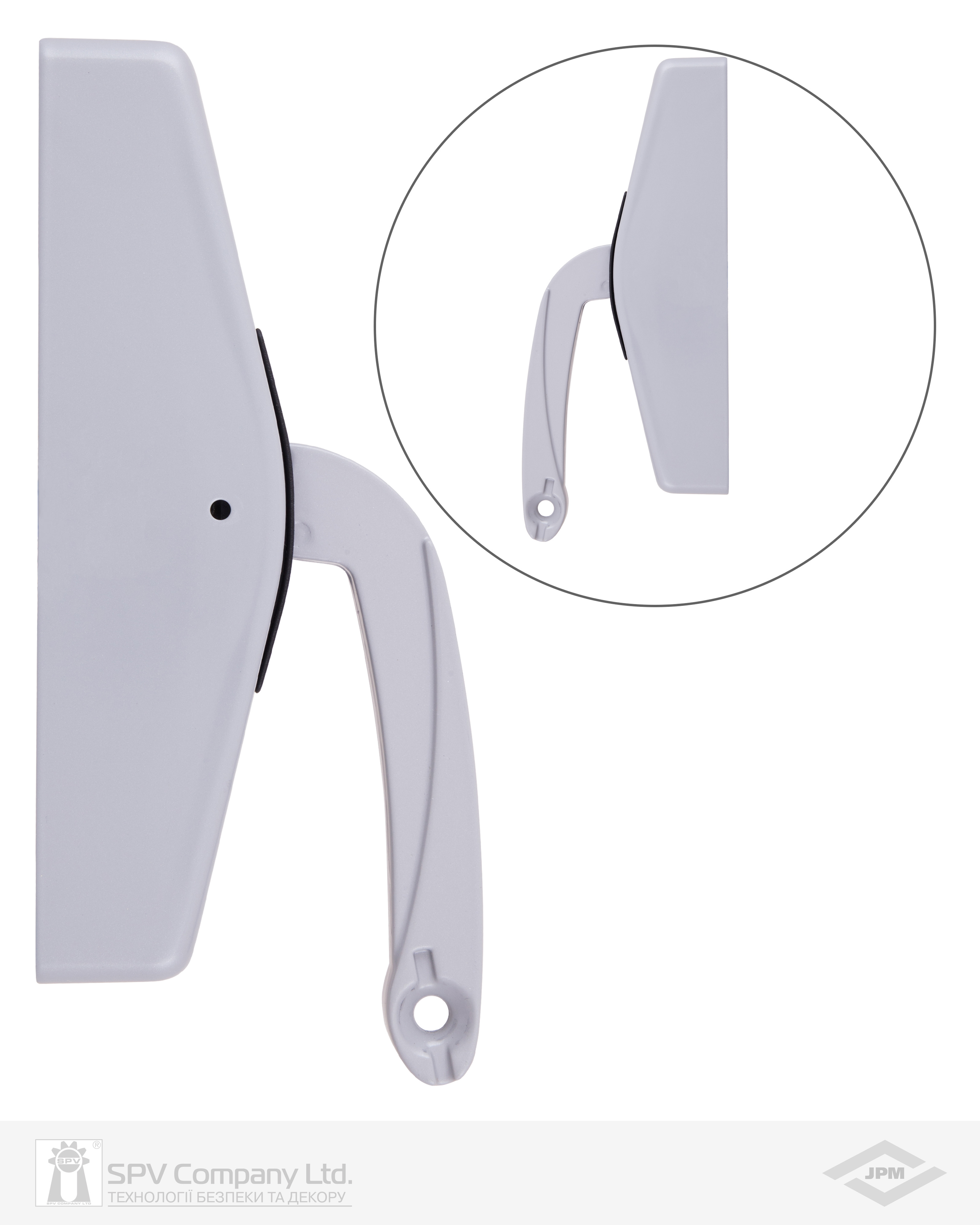 Замок JPM для евакуаційного виходу накладний 890100-01-2-Z 1 Locking P 850мм Cross bar 89 Rim latch — фото 7