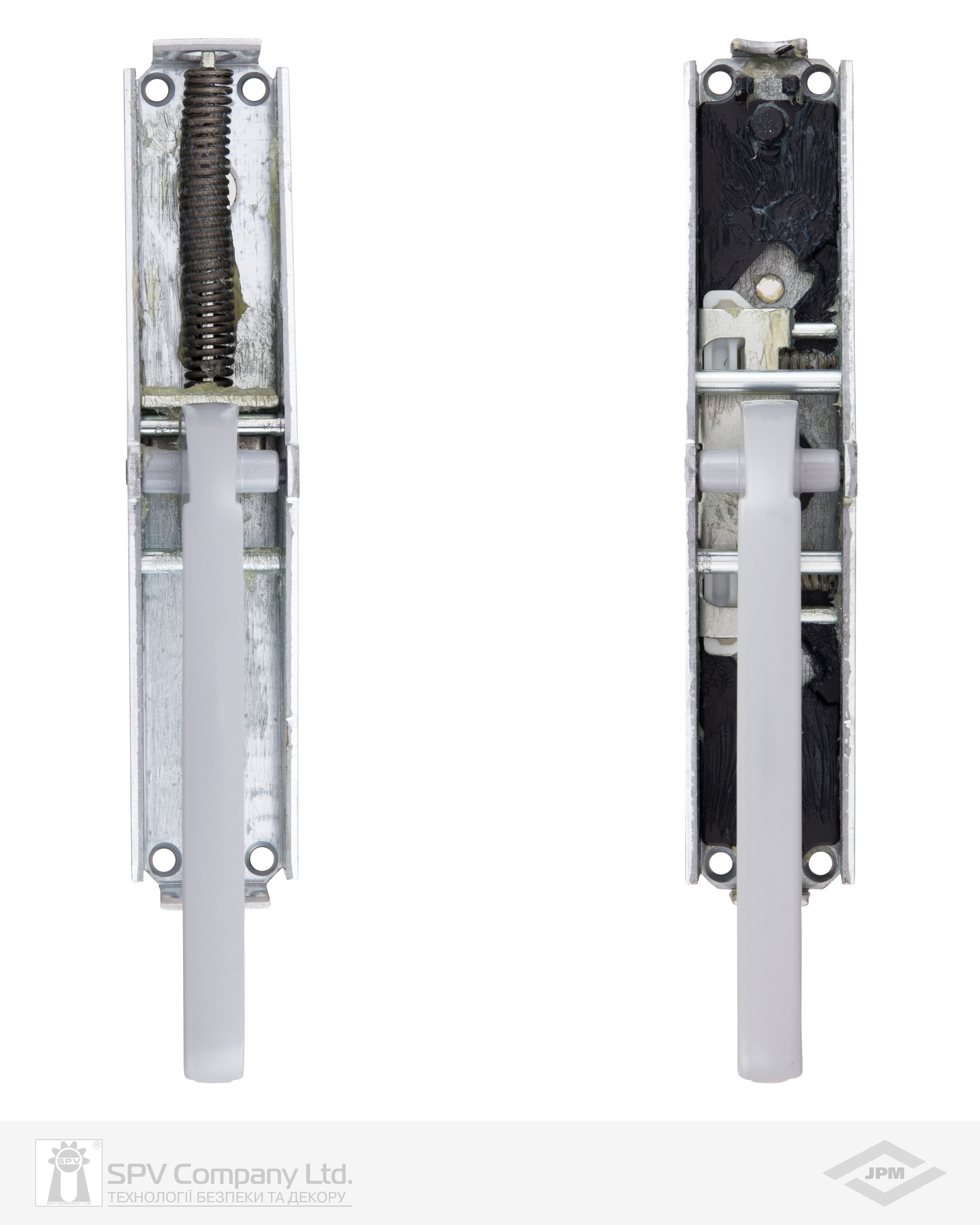 Замок JPM для евакуаційного виходу накладний 890200-01-0-Z 2 Locking P 850мм Cross bar 89 Rim latch — фото 3