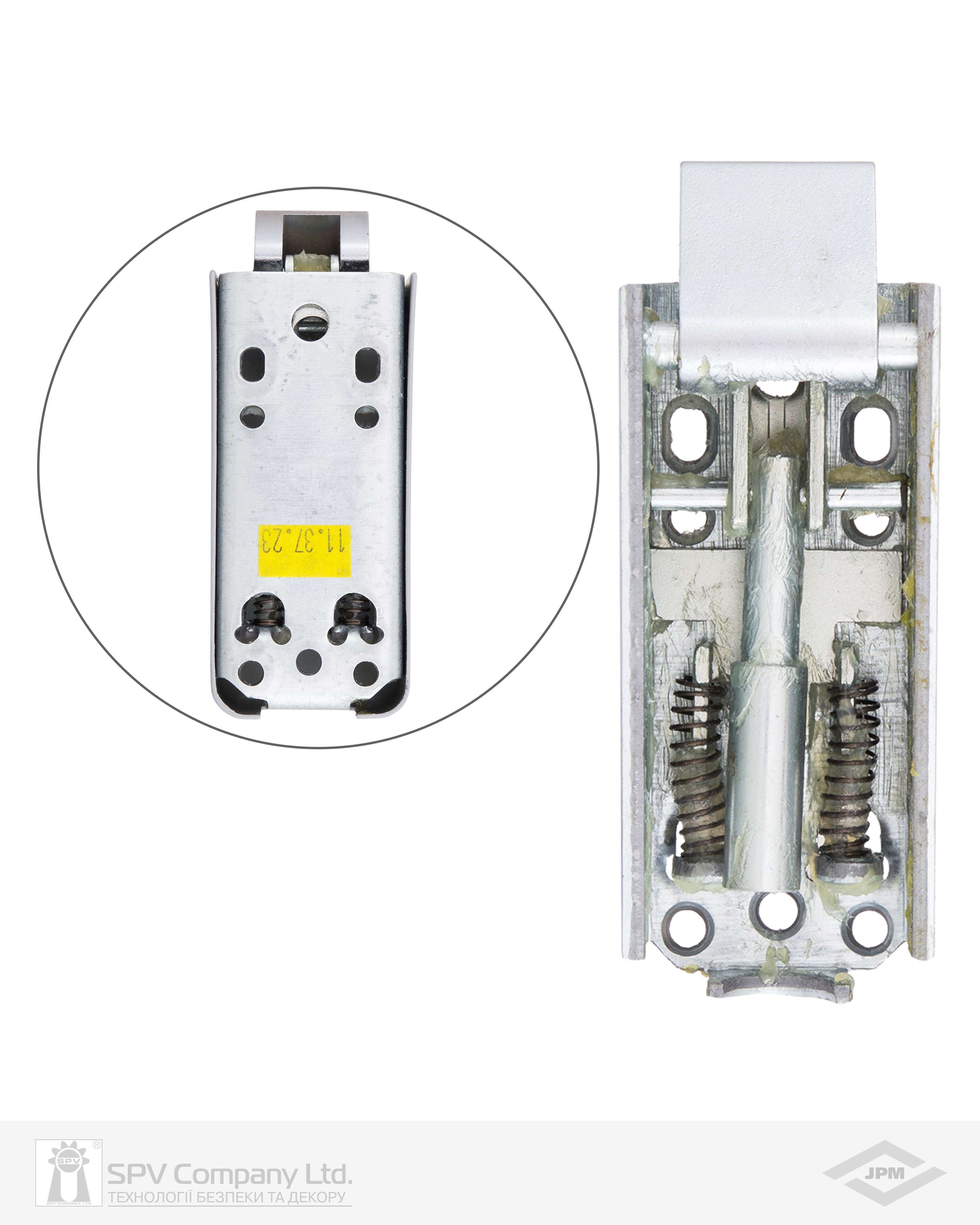 Замок JPM для евакуаційного виходу накладний 890200-01-0-Z 2 Locking P 850мм Cross bar 89 Rim latch — фото 10