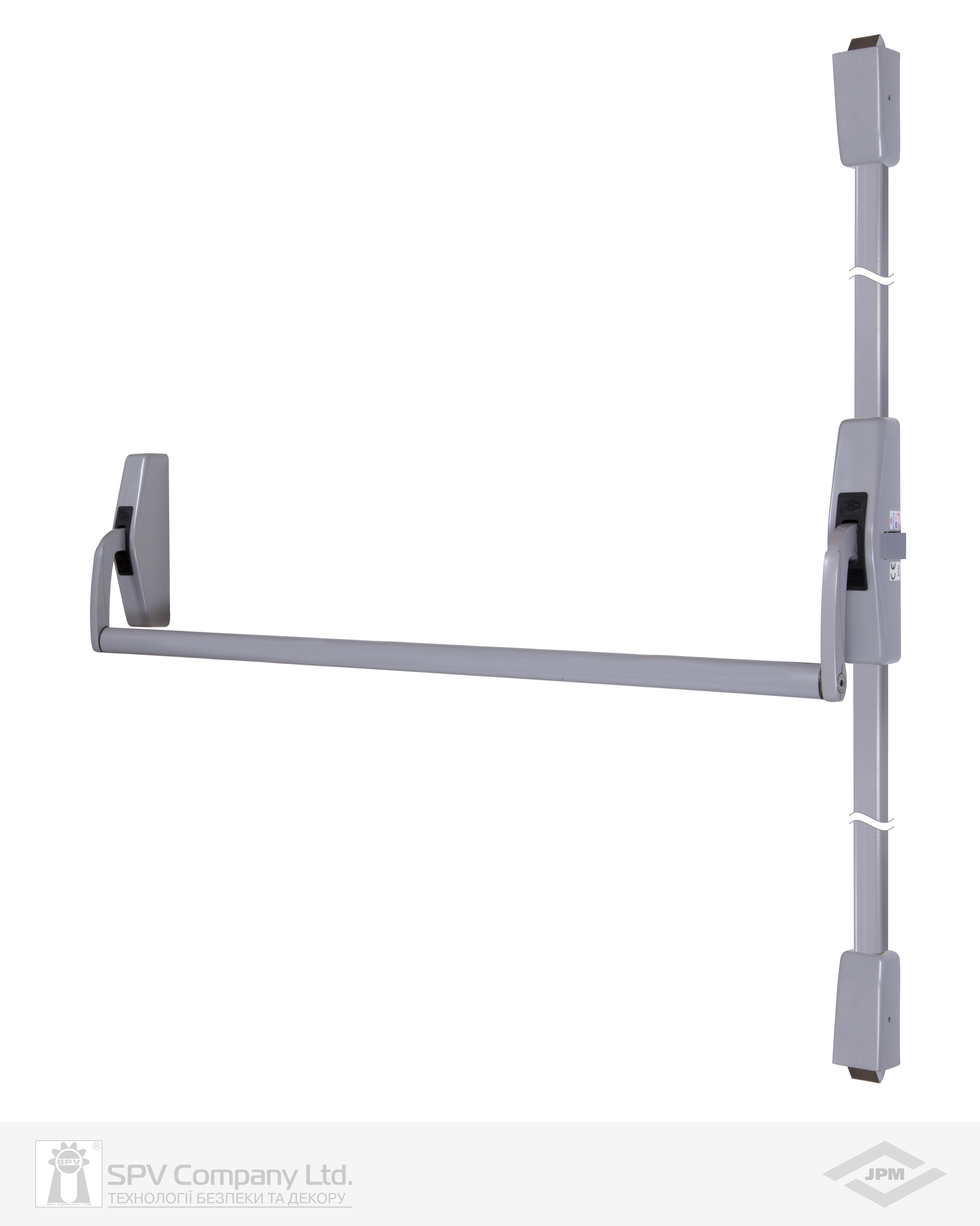 Замок JPM для евакуаційного виходу накладний 890300-01-2-Z 3 Locking P 850мм Cross bar 89 Rim latch