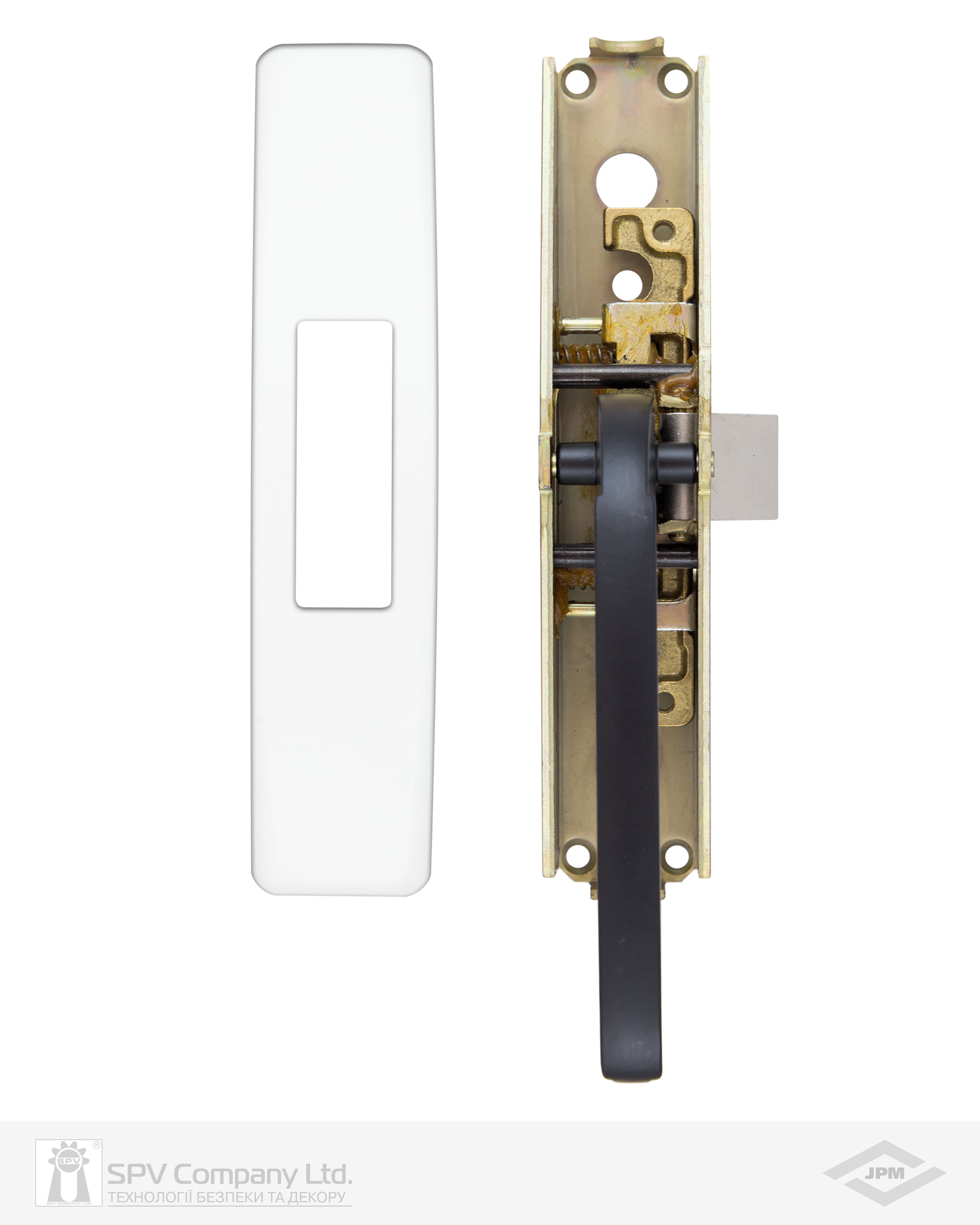 Замок JPM для запасного виходу накладний 898901-06-2-А 1 Locking WN EuroPad 179 Rim bolt — фото 7
