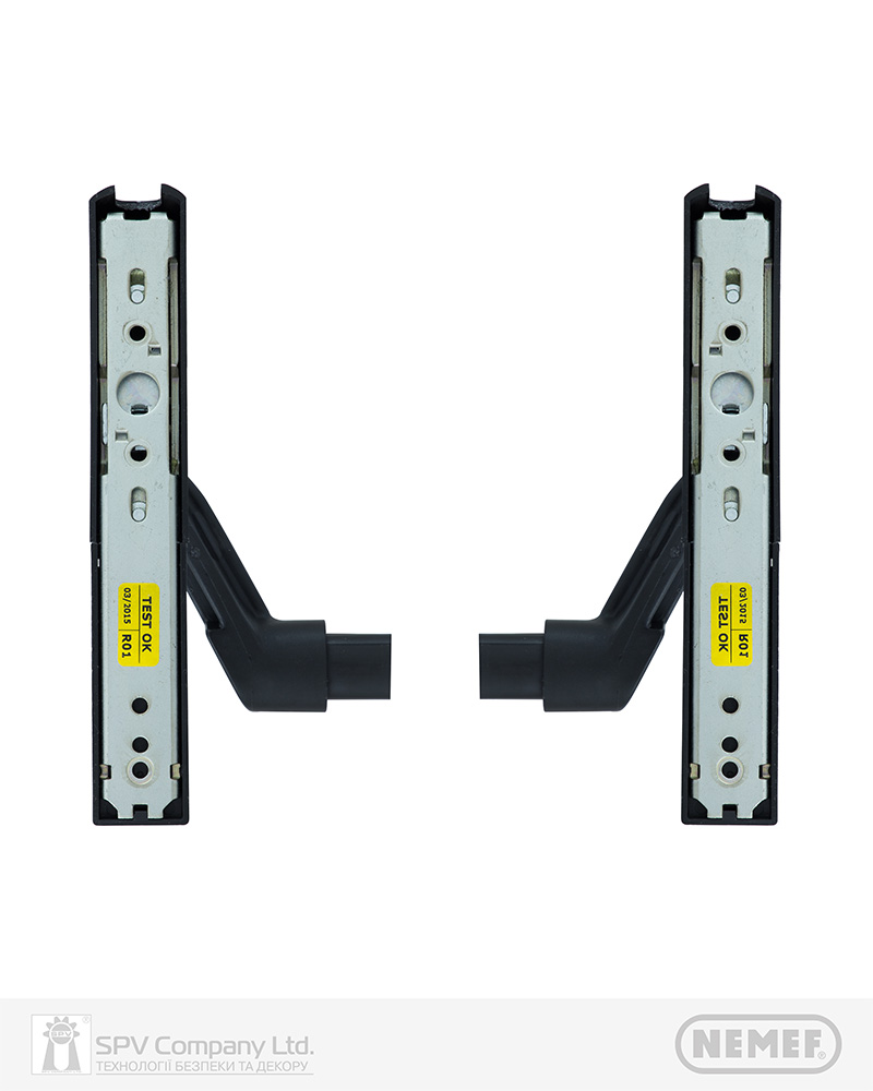 Замок NEMEF для евакуаційного виходу накладний 3650/1 2 Locking N 9x9мм — фото 5
