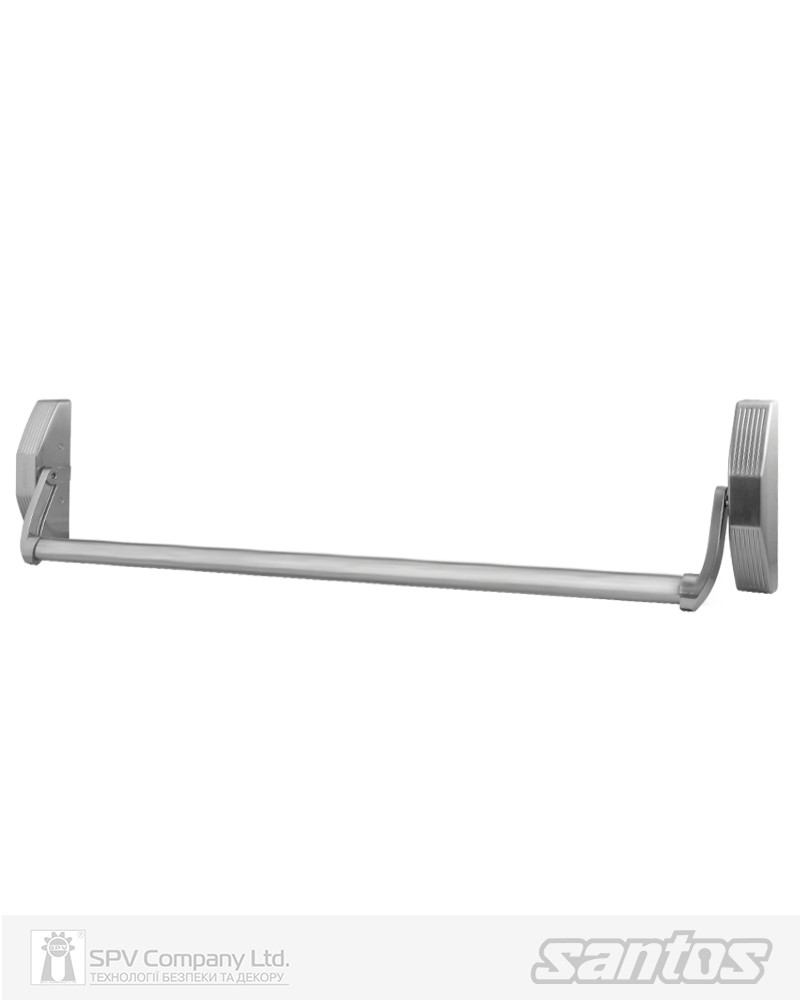 Ручка SANTOS для евакуаційного виходу врізний GMB1300SS II 900мм 9x9мм I: stainless steel/I: stainless steel