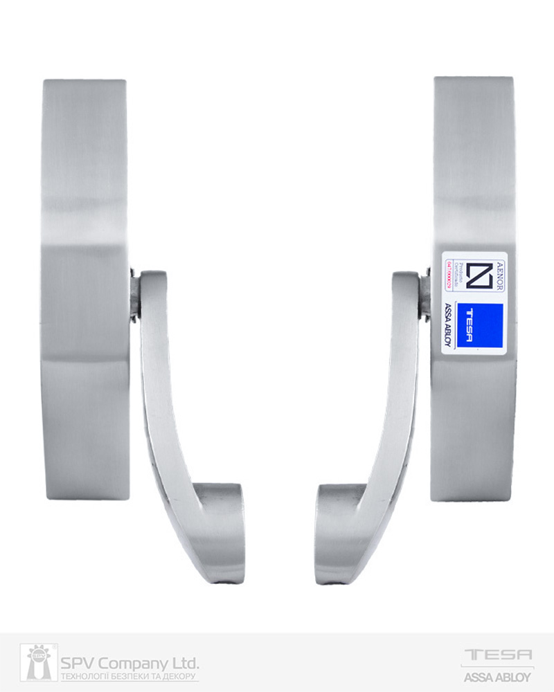 Замок TESA для евакуаційного виходу накладний 1930908 2 Locking II 900мм 8x8мм I: stainless steel/I: stainless steel — фото 2
