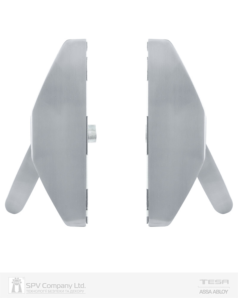 Замок TESA для евакуаційного виходу накладний 1930908 2 Locking II 900мм 8x8мм I: stainless steel/I: stainless steel — фото 5