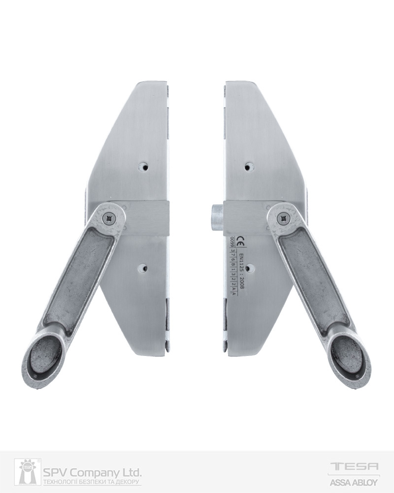 Замок TESA для евакуаційного виходу накладний 1930908 2 Locking II 900мм 8x8мм I: stainless steel/I: stainless steel — фото 6
