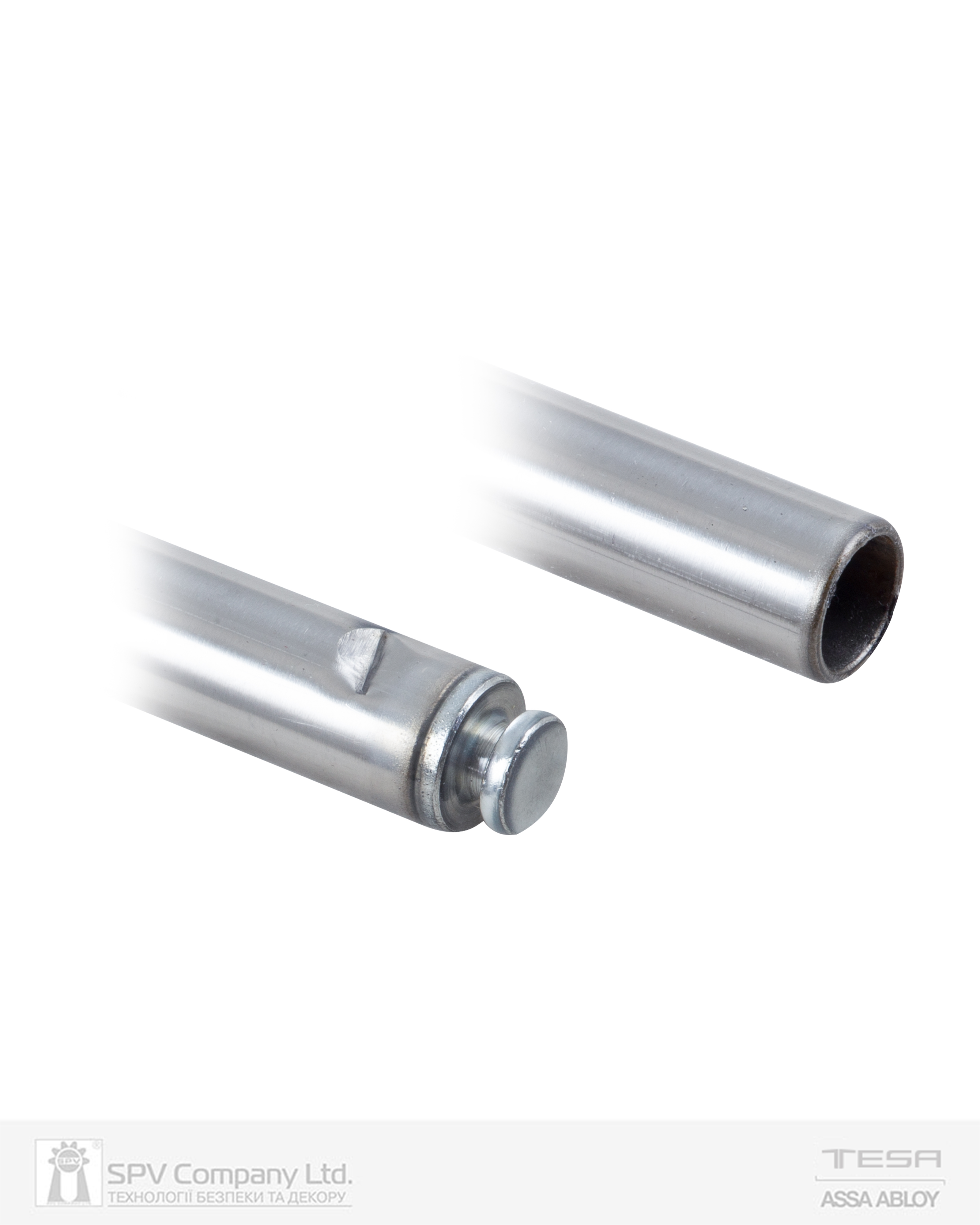 Замок TESA для евакуаційного виходу накладний 1930908 2 Locking II 900мм 8x8мм I: stainless steel/I: stainless steel — фото 9