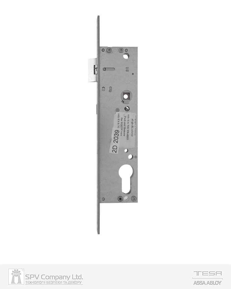 Замок TESA для активної стулки врізний 2240BA 1 Locking BS30мм 85мм I 8x8мм LEFT відкривання назовні, для профільних дверей, PANIC FUNCTION D/E — фото 3