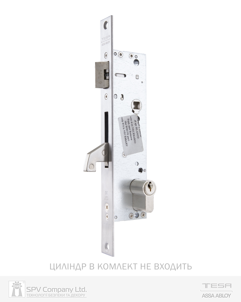 Замок TESA для активної стулки врізний 2240BA 1 Locking BS30мм 85мм I 8x8мм LEFT відкривання в середину, для профільних дверей PANIC FUNCTION D/E