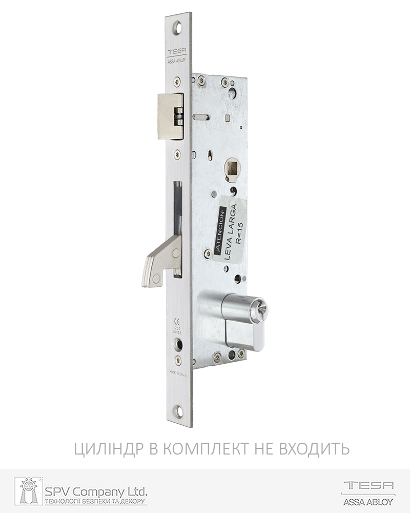 Замок TESA для активної стулки врізний 2240BA 1 Locking BS35мм 85мм I 8x8мм LEFT відкривання назовні, для профільних дверей, PANIC FUNCTION D/E