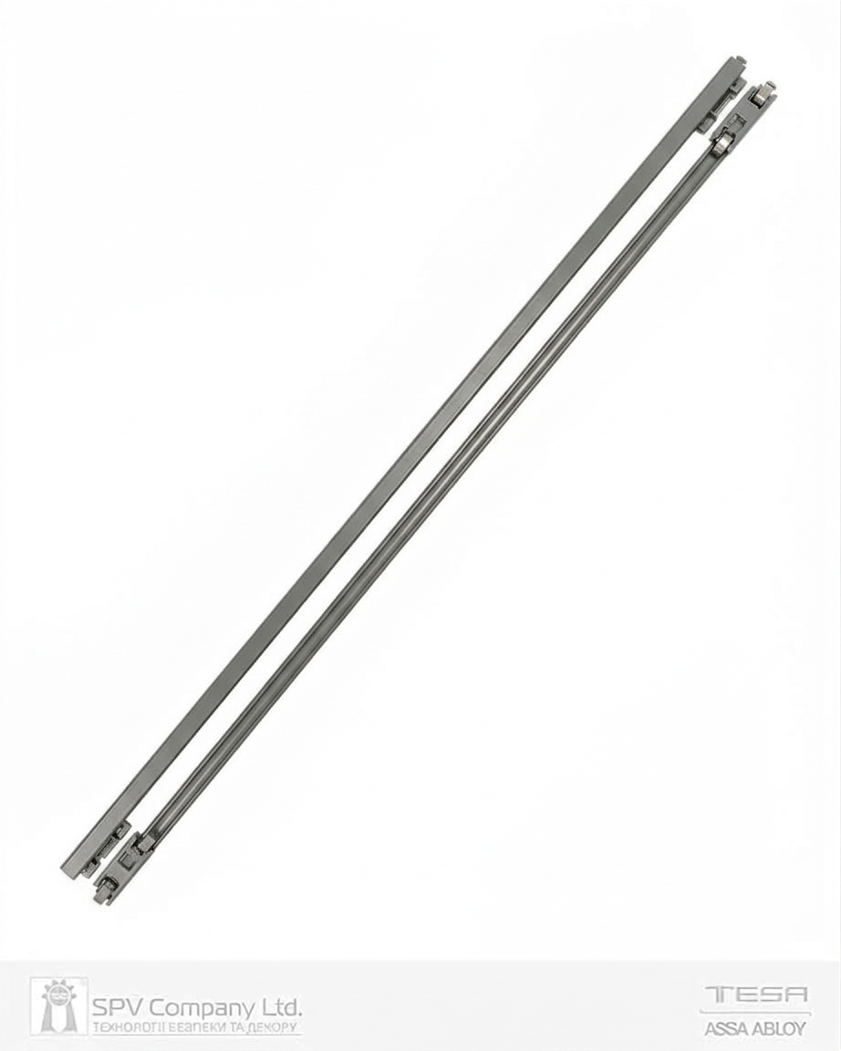 Комплект тяг TESA BARFVGL3500G (верхня) до замків Global 2S 3S для дверей висотою до 3500 мм сірий