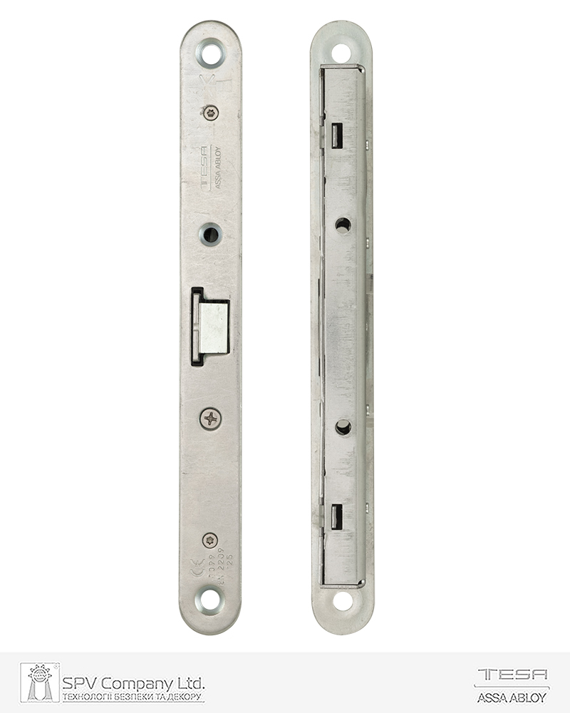 Замок TESA для активної стулки врізний CF60 1 Locking BS65мм 72мм Zinc 9x9мм — фото 4