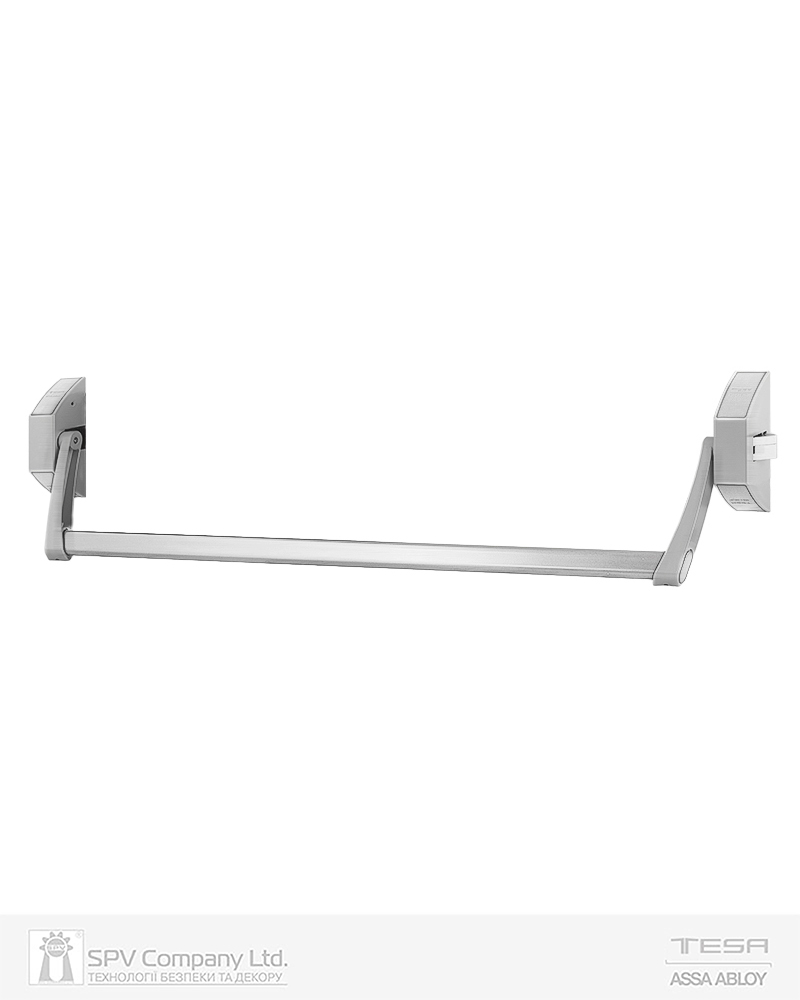 Замок TESA для евакуаційного виходу накладний GLOBAL1S 1 Locking II 900мм 8x8мм I: stainless steel/I: stainless steel