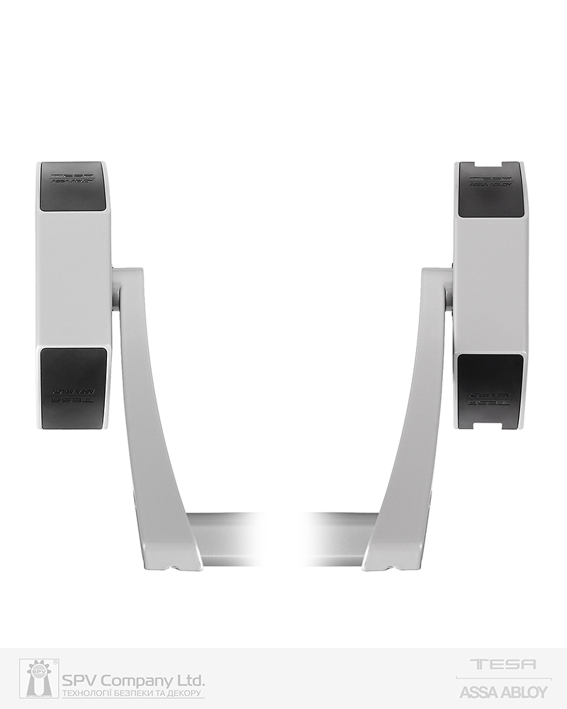 Замок TESA для евакуаційного виходу накладний GLOBAL2S 2 Locking GG 1200мм 8x8мм G: silver (RAL9006)/G: silver (RAL9006) — фото 2