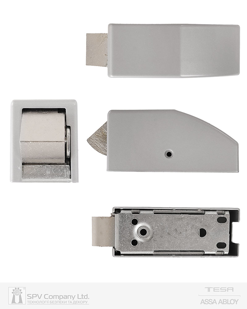 Замок TESA для евакуаційного виходу накладний GLOBAL2S 2 Locking GG 1200мм 8x8мм G: silver (RAL9006)/G: silver (RAL9006) — фото 8
