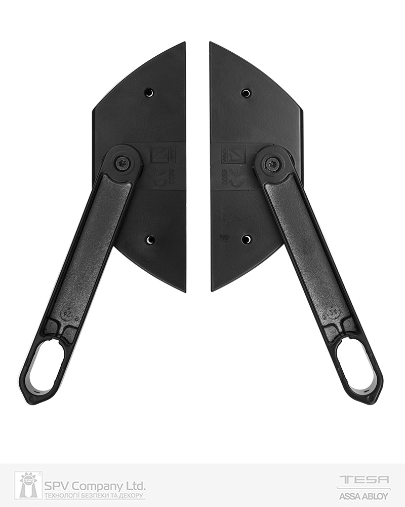 Замок TESA для евакуаційного виходу накладний GLOBAL2S 2 Locking NR 1200мм 8x8мм N: black (RAL 9005)/ R: red (RAL 3000) — фото 5