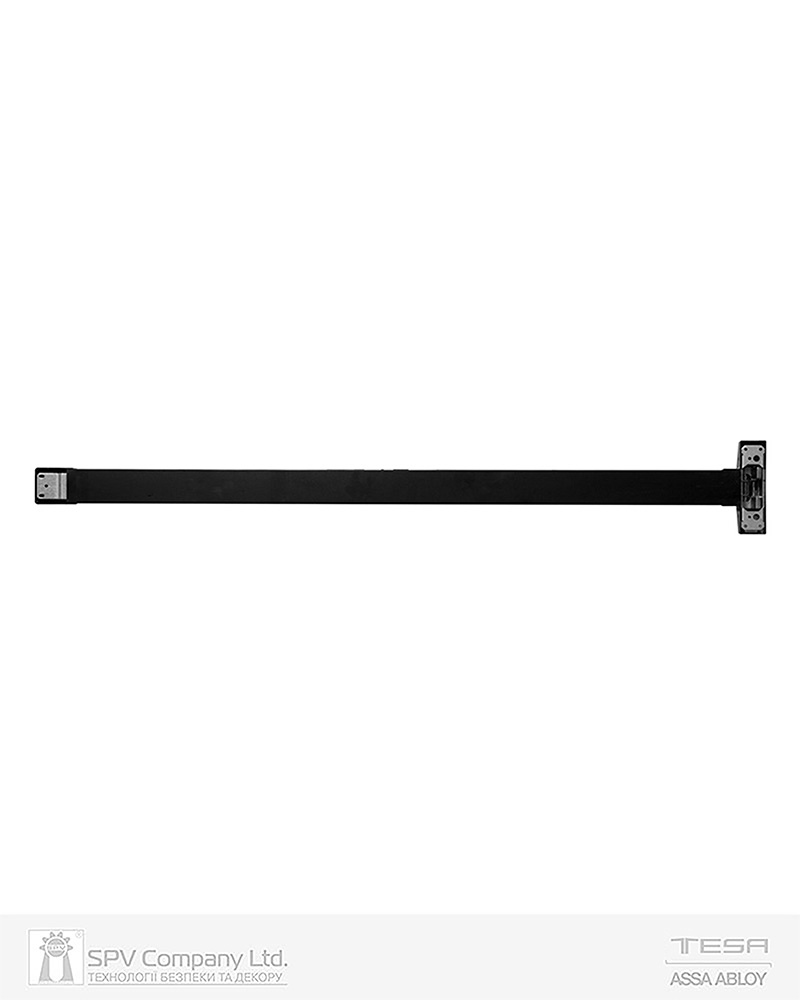 Ручка TESA для евакуаційного виходу врізний QUICK1E208 NR 1200мм 8x8мм N: black (RAL 9005)/ R: red (RAL 3000) — фото 3