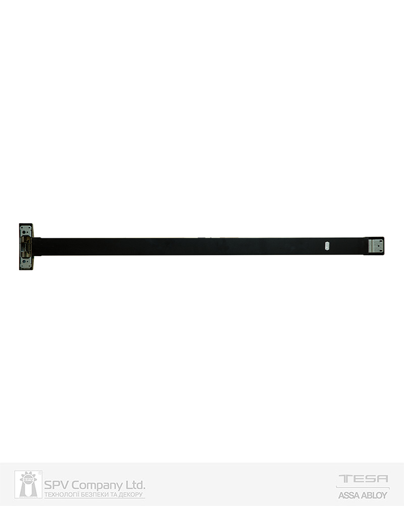 Ручка TESA для евакуаційного виходу врізний QUICK1E209 NR 1200мм 9x9мм N: black (RAL 9005)/ R: red (RAL 3000) — фото 3