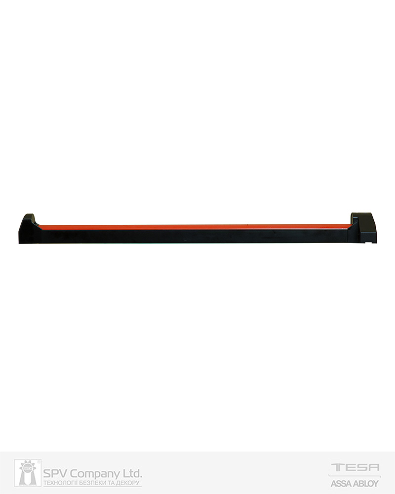 Ручка TESA для евакуаційного виходу врізний QUICK1E909 NR 900мм 9x9мм N: black (RAL 9005)/ R: red (RAL 3000) — фото 4