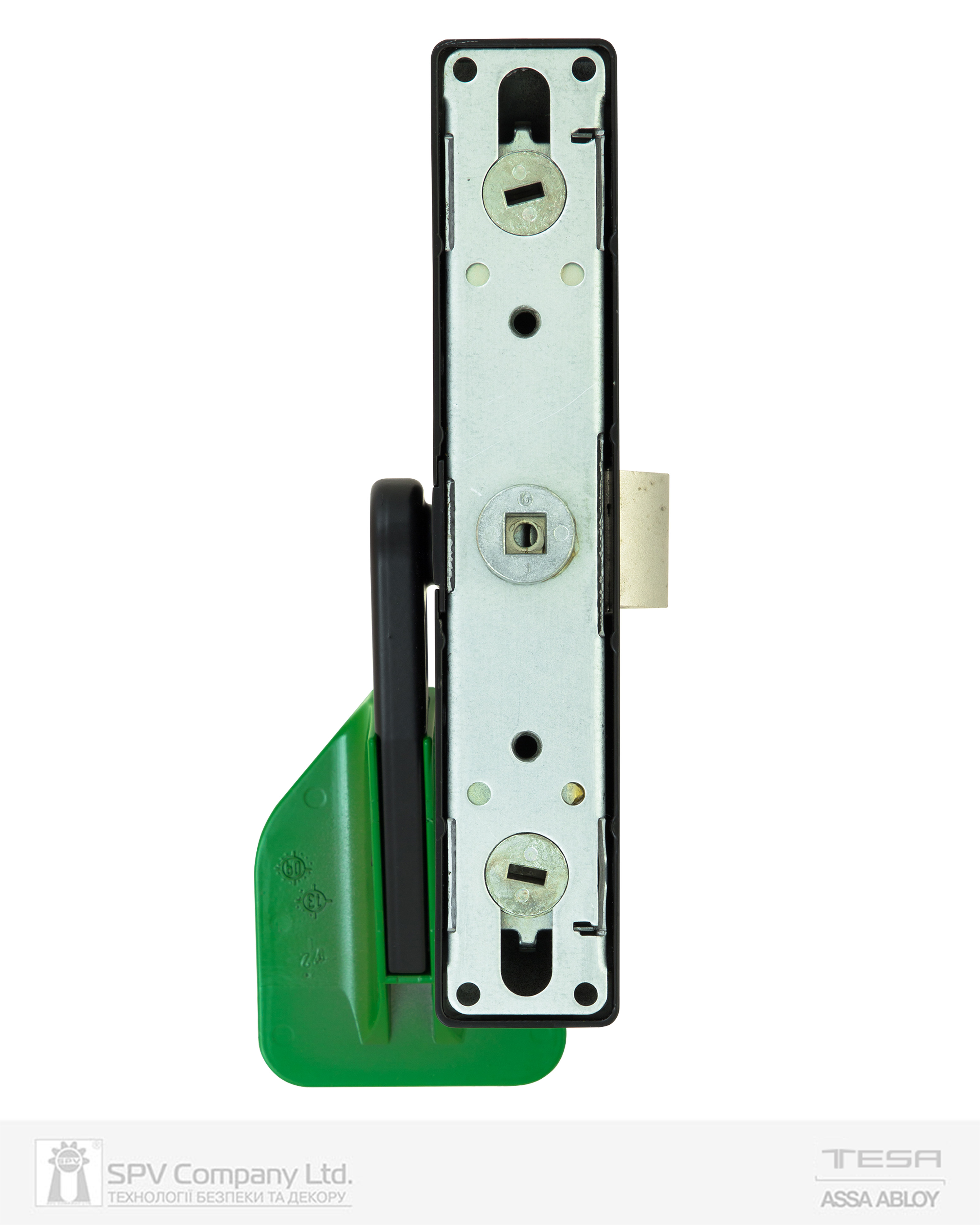 Замок TESA для запасного виходу накладний TP91008 1 Locking NV 8x8мм N: black (RAL 9005)/ V: green (RAL 6002) — фото 6